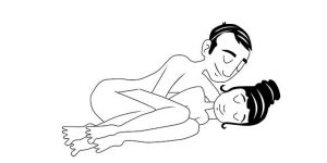 best position to conceive twins/lying side by side